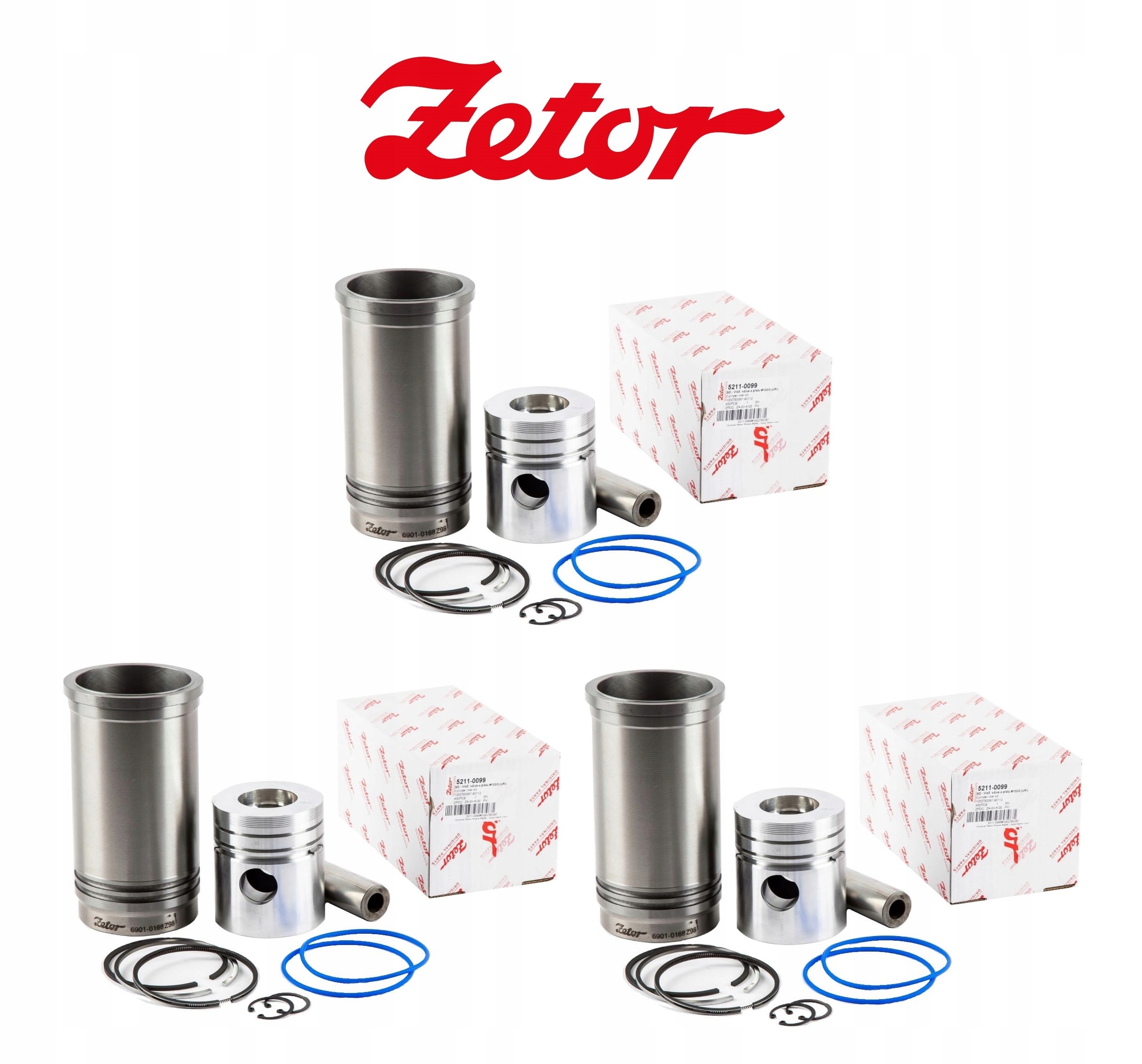 КОМПЛЕКТ ДЛЯ РЕМОНТА ДВИГАТЕЛЯ ZETOR FI 102 52110099