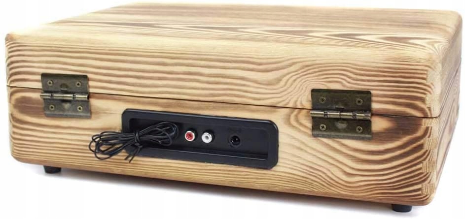 GRAMOFON RETRO W WALIZCE BLUETOOTH STYLOWY PREZENT Marka Prixton