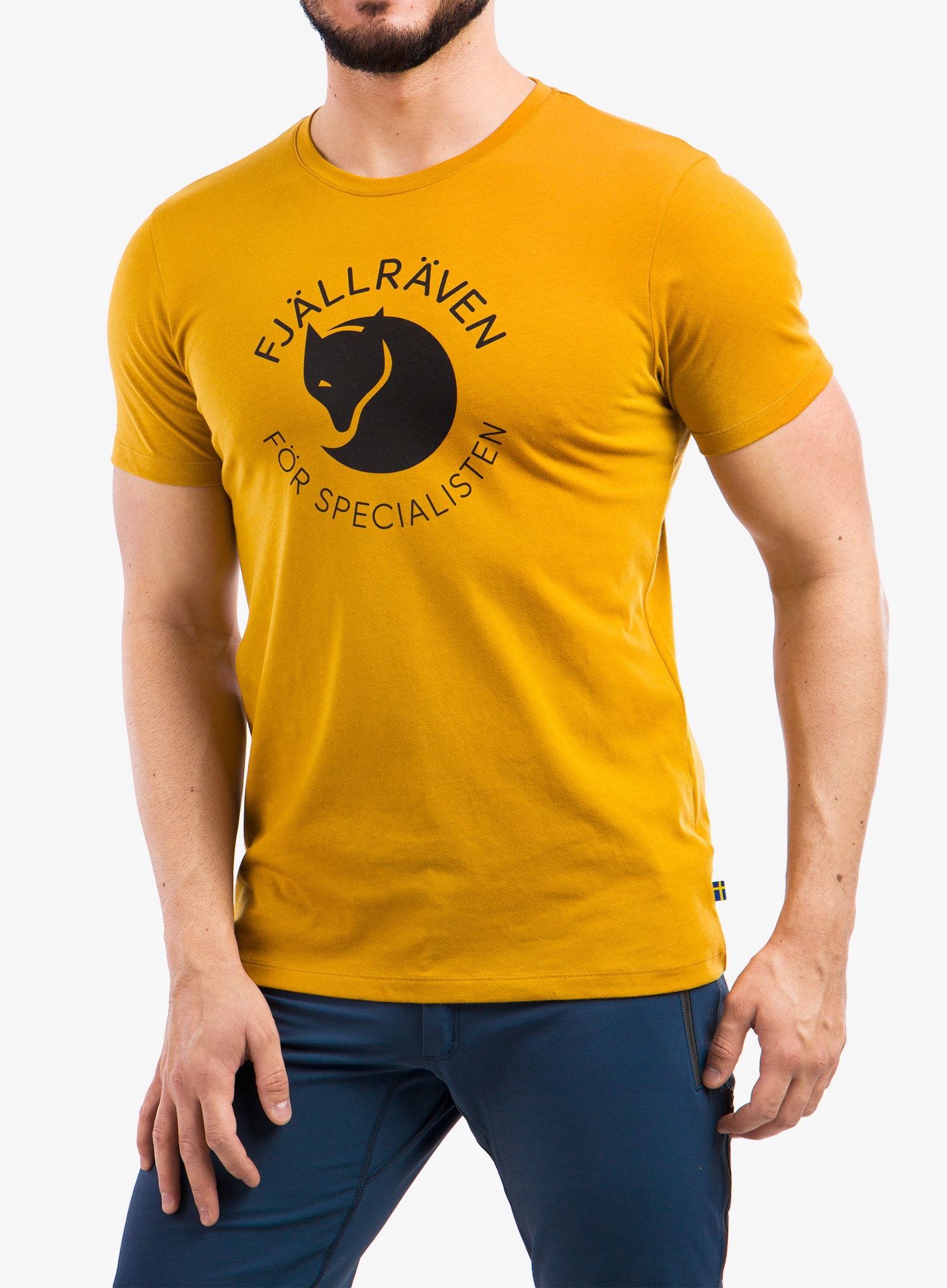 Bavlněné tričko Fjallraven Fjallraven Fox T-shirt acorn S