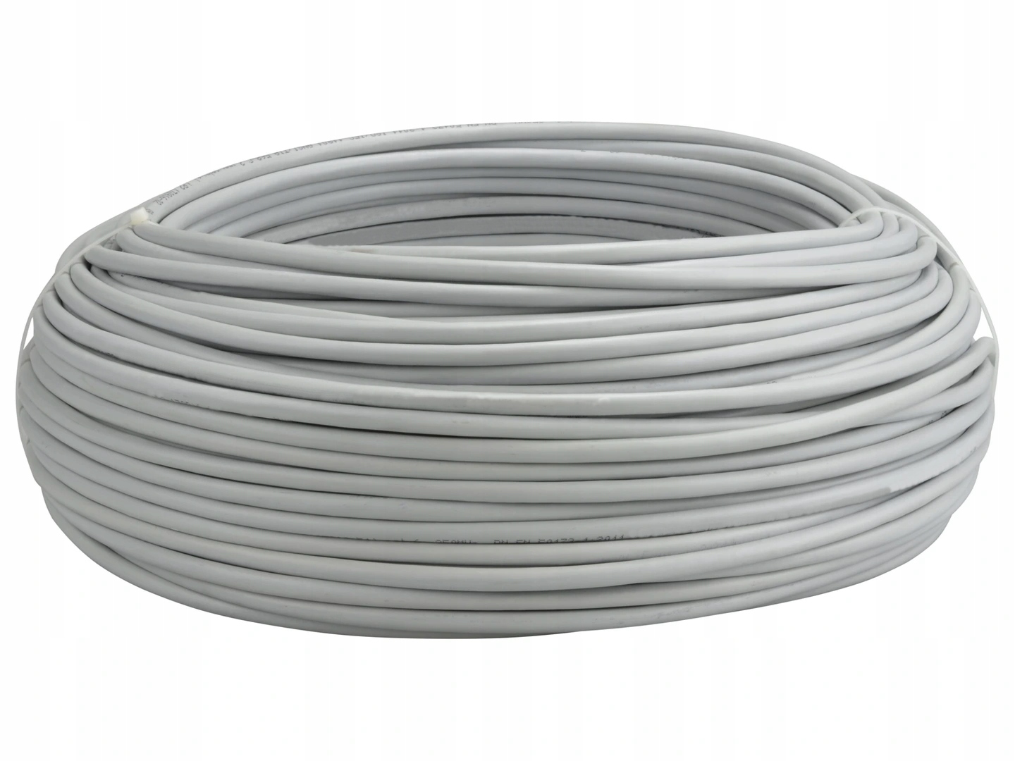 Alantec Kabel skrętka U/ftp kat.6A Dca Lsoh Miedź jasnoszary 100m