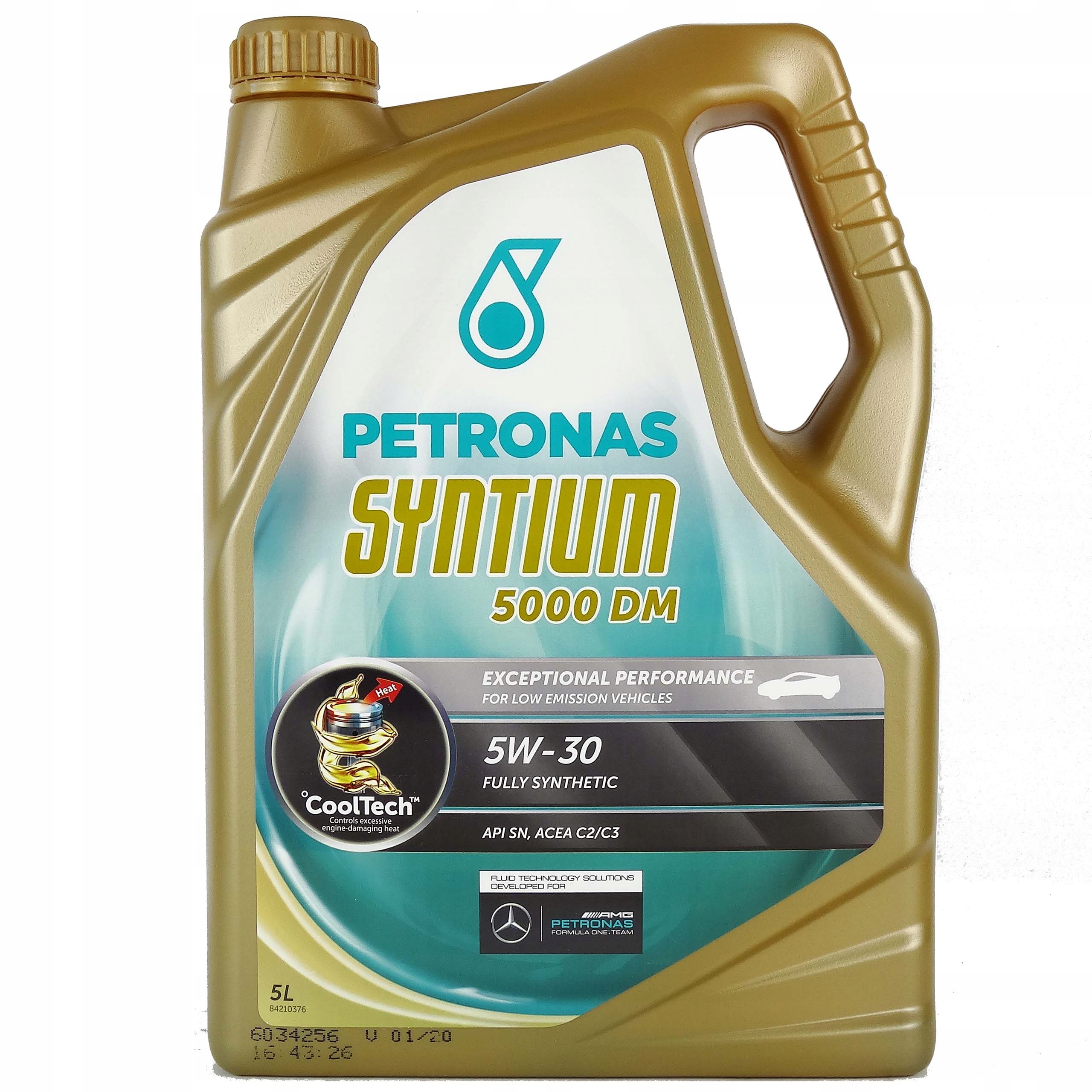 Olej Silnikowy Petronas Syntium 5000 DM 5W-30 5W30 5L