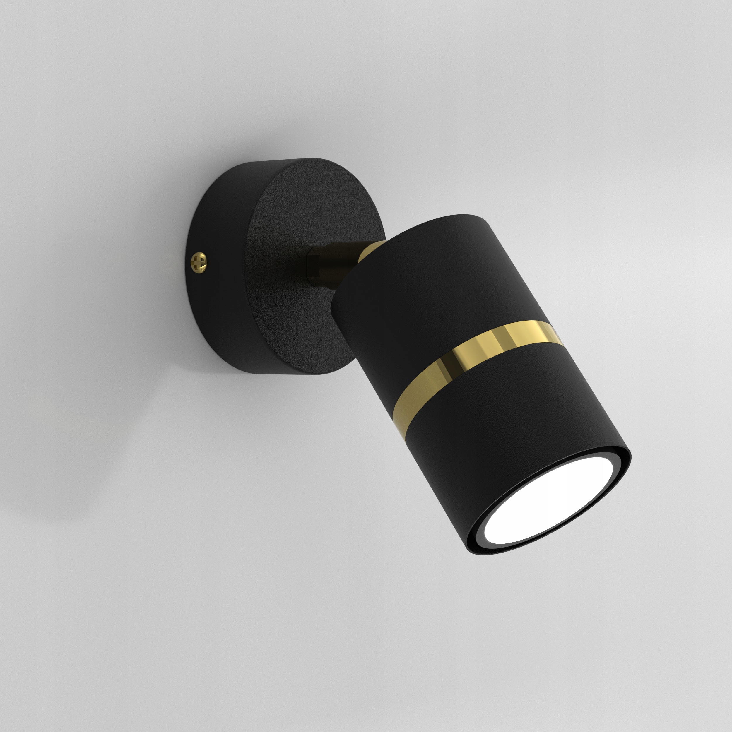 PLAFON KINKIET REFLEKTOR REGULOWANY LED ZŁOTY GU10 Kod producenta 5758