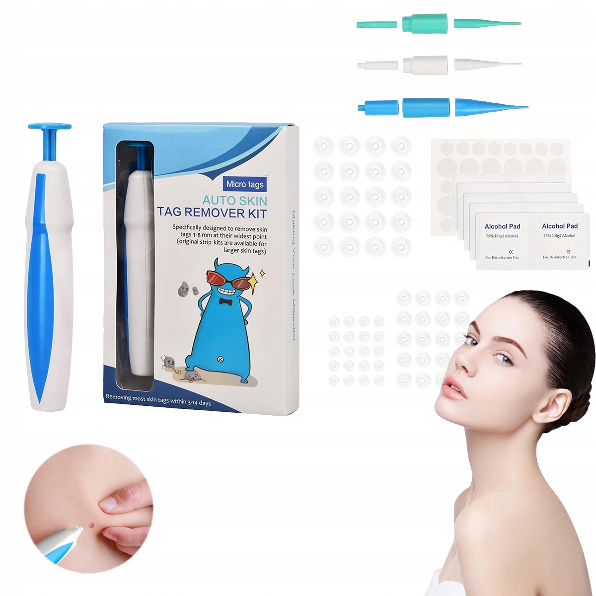 Sada na odstraňování kožních bradavic Tag