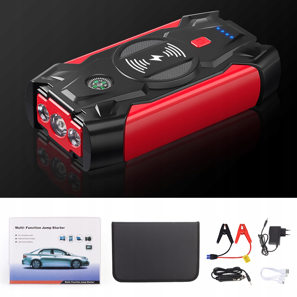 JUMP STARTER CAR BOOSTER ROZRUCH POWERBANK Producent code CRJS03 01