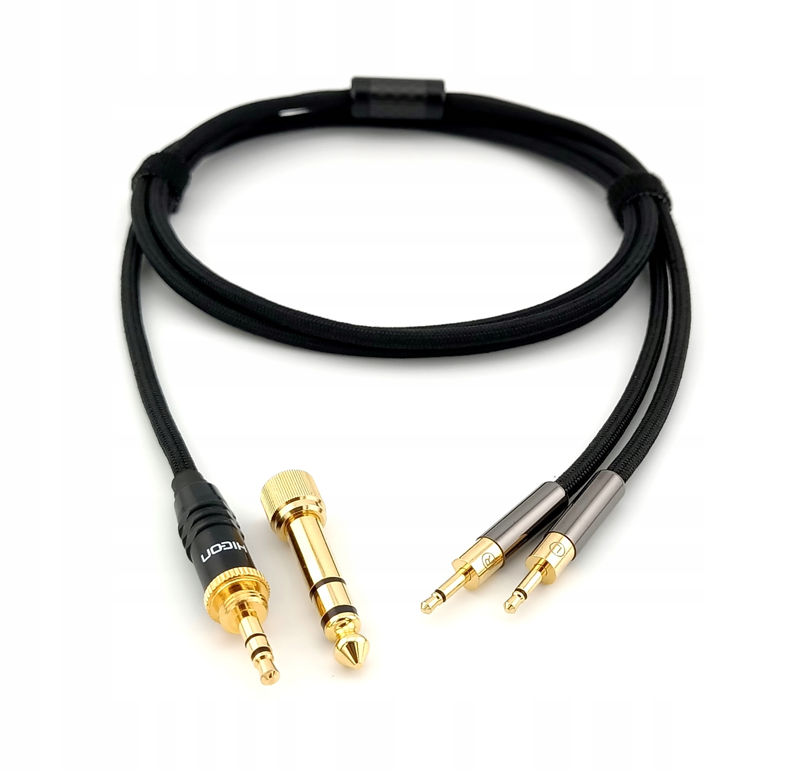 Ručne vyrobený kábel pre Sennheiser HD700 3,5 mm 6,3 mm Canare L-4E5C 3 m