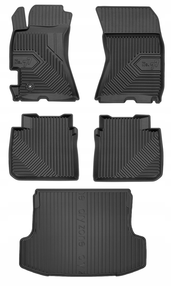 Set 77 koberečky a rohože Subaru Legacy 4 Sedan 2003-2009