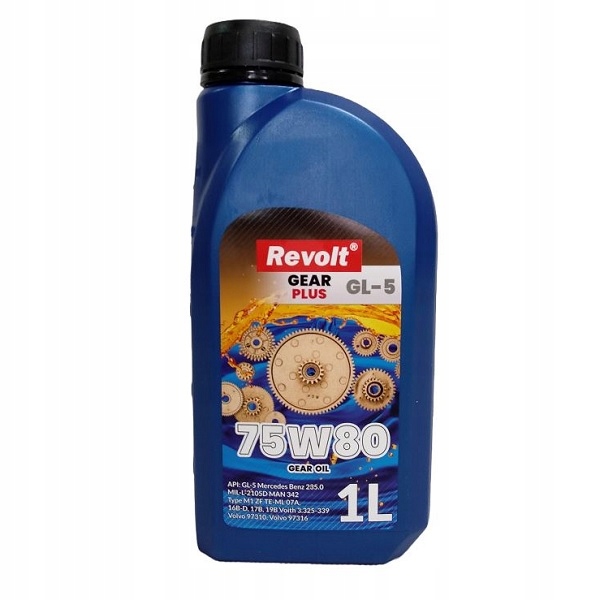 

Revolt GL5 75W80 olej przekładniowy 1L