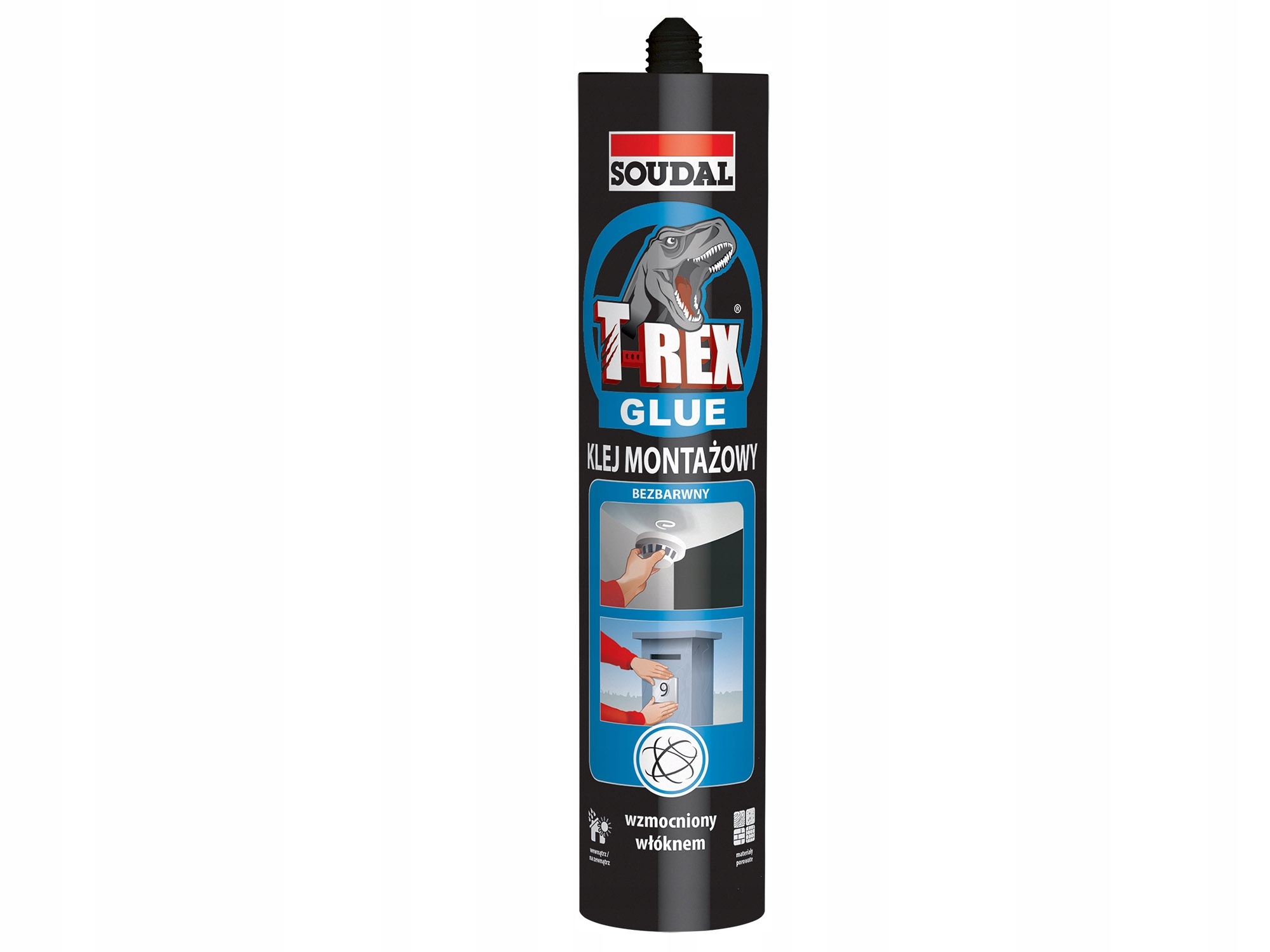 

T-rex klej montażowy bezbarwny 310 g