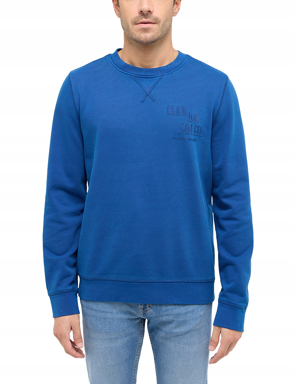 Pánská mikina Mustang Clio M s otevřeným předním mikina