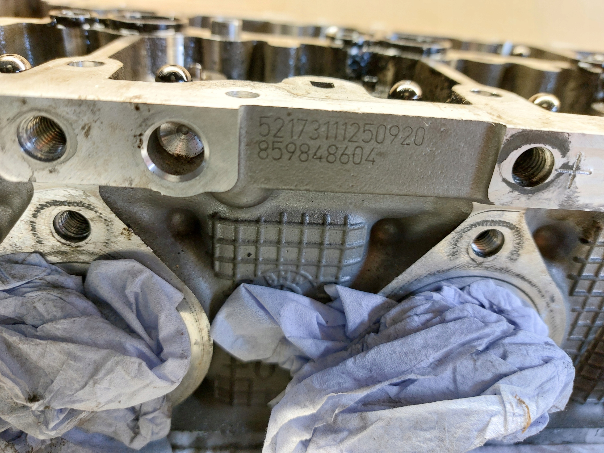 TESTATA Motore 8598486 BMW G11 3.0 D B57D30B 21r