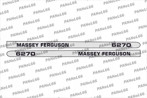 MF6270 - НАБОР НАКЛЕЕК MASSEY FERGUSON 6270