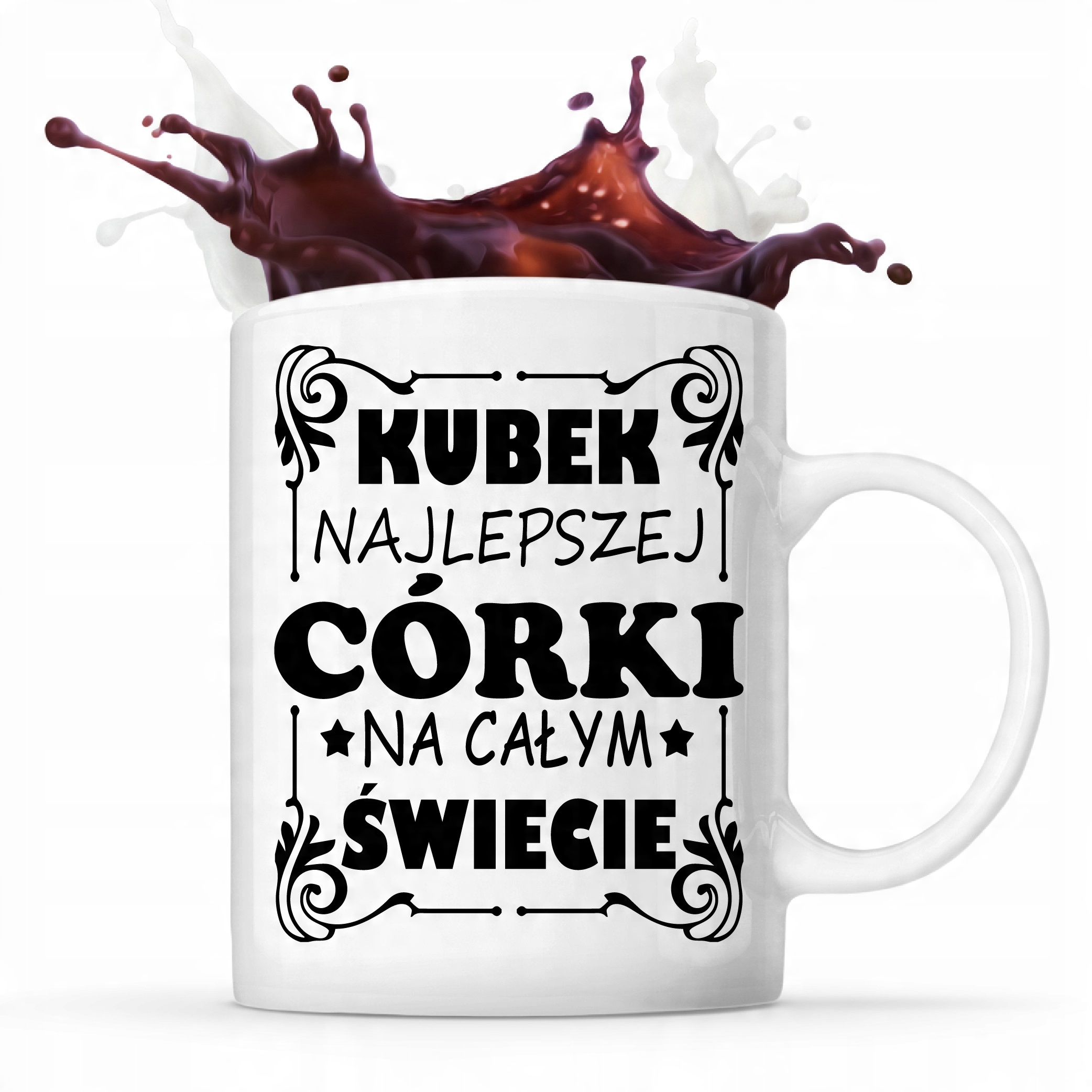 

Kubek najlepszej Córki na świecie Córka Rodzice