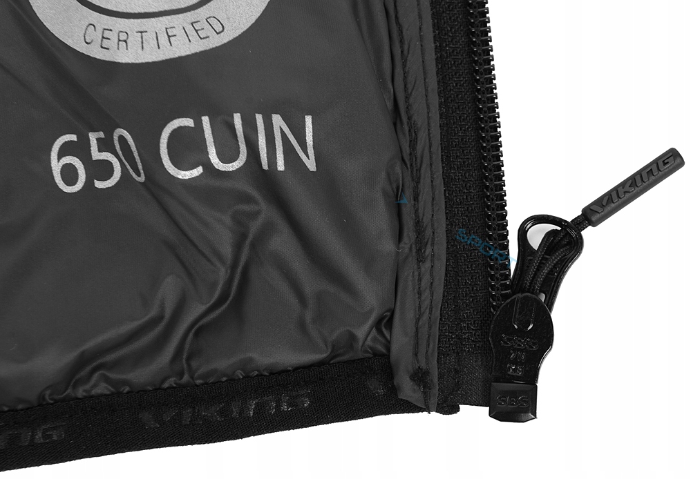 VIKING ASPEN KURTKA PUCHOWA PUCH NATURALNY L Kaptur z kapturem