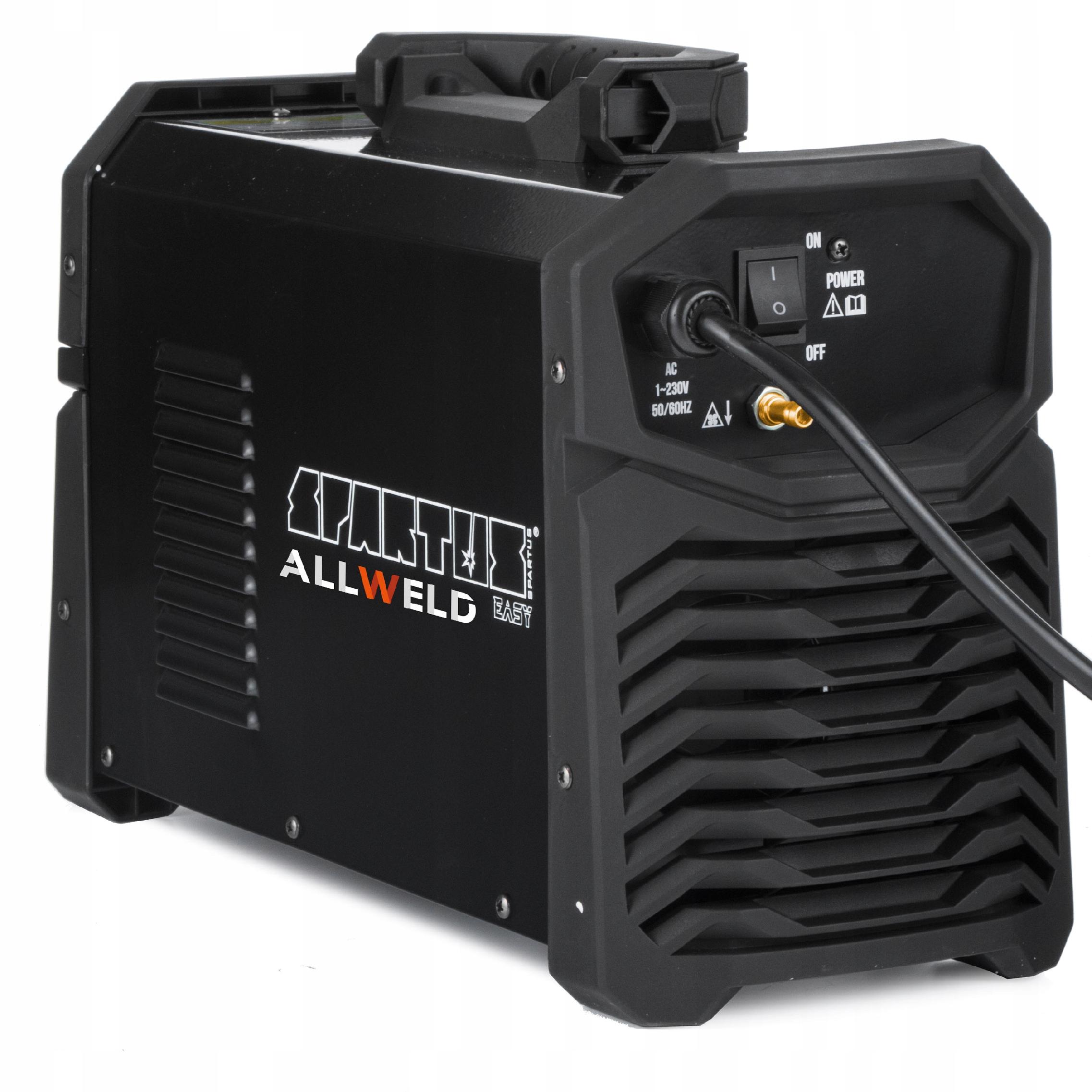 SPAWARKA MIGOMAT SPARTUS MIG 210S MMA TIG ALU SYN IGBT 3W1 200A 230V 3W1 Moc pobierana 8.7 kVA