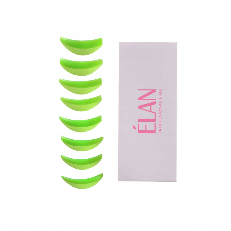 Silikonové válečky pro laminaci a lifting řas Elan Clasic 8 párů
