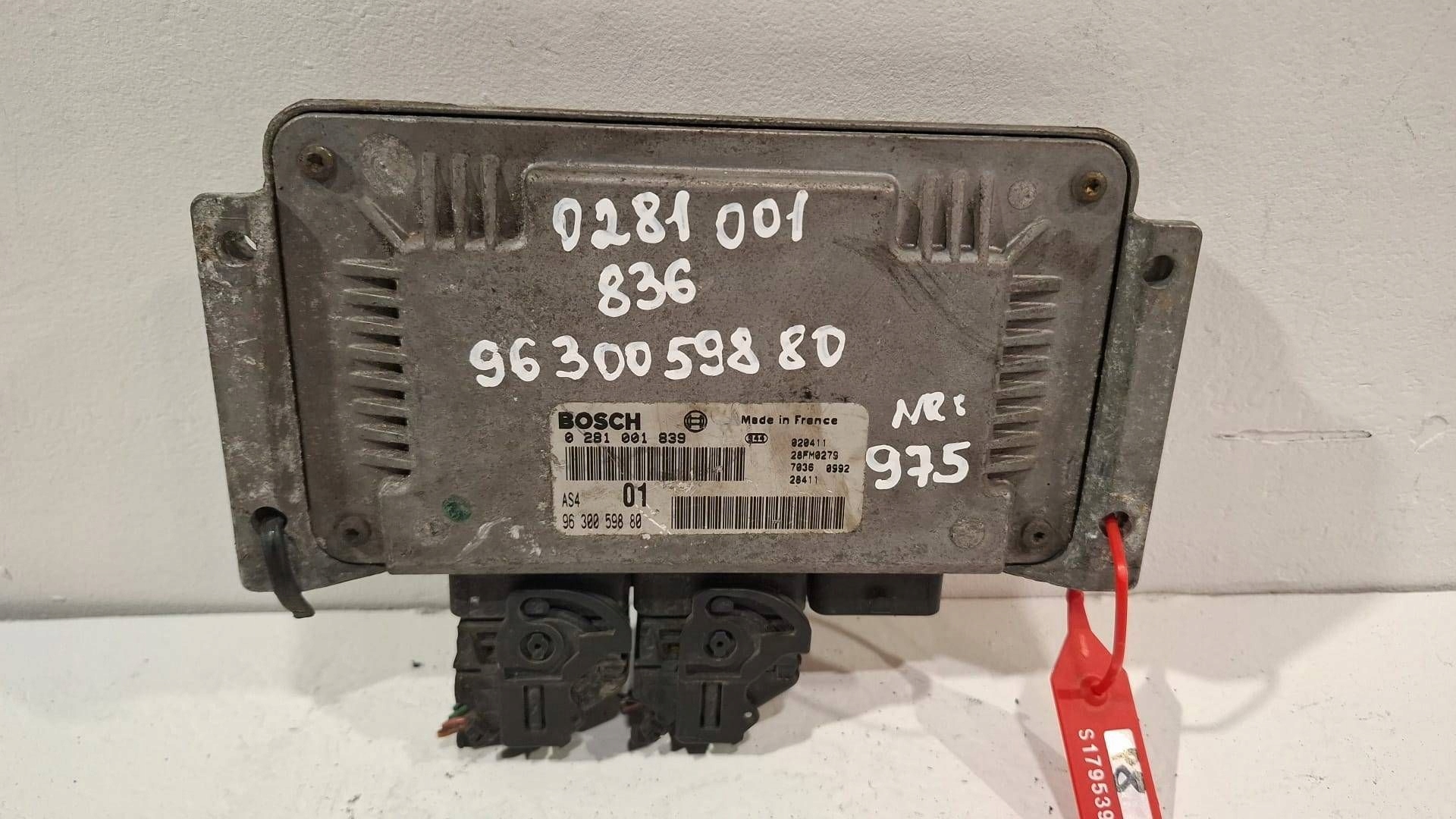 control unit of the engine computer Citroen Peugeot 1.5 D