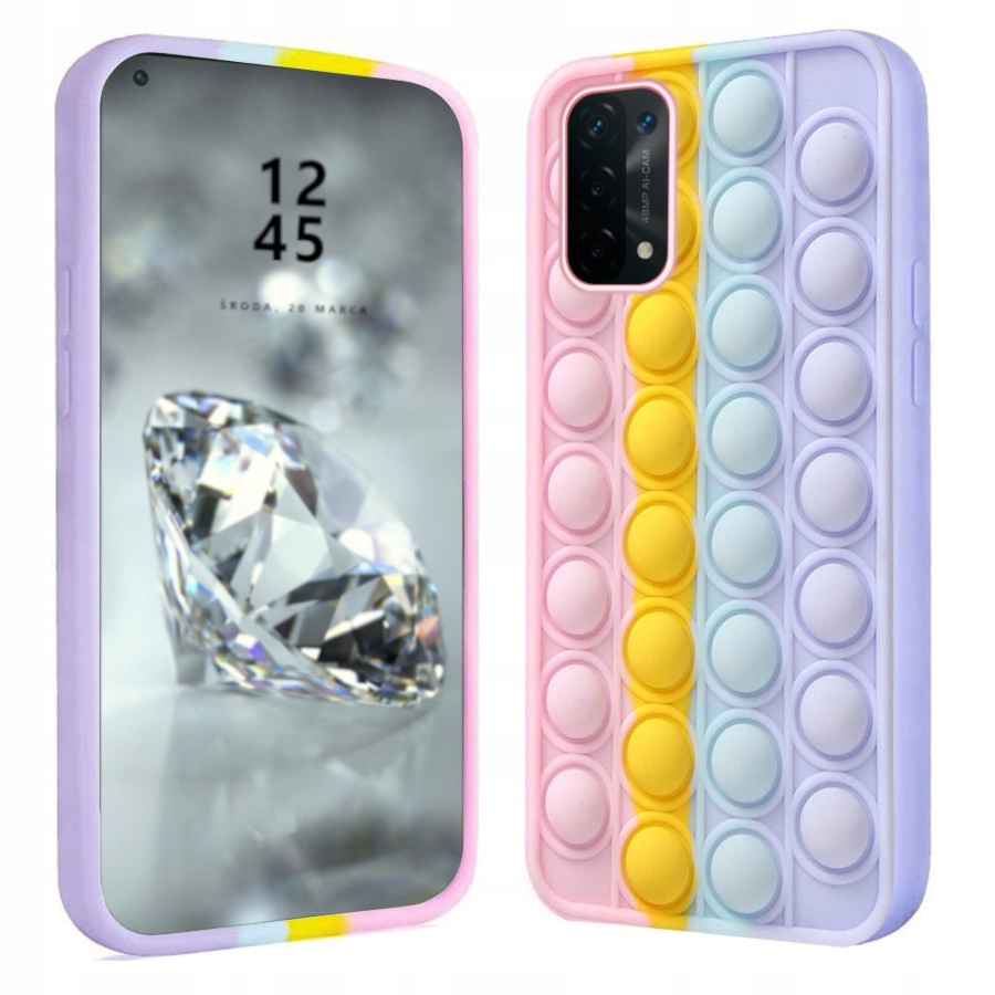 

Bubble Pop It Case Etui Do Oppo A54 A74 5G Szkło