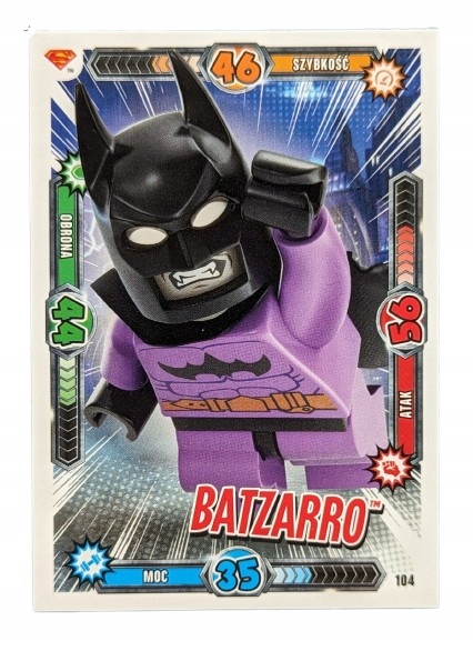 Karta Lego Batman Seria 1 Numer 104
