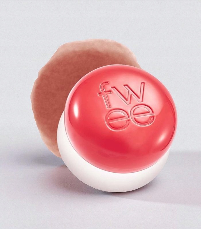 Fwee Lip&Cheek Blurry Pudding Pot Keyring CR01 Dear 5g