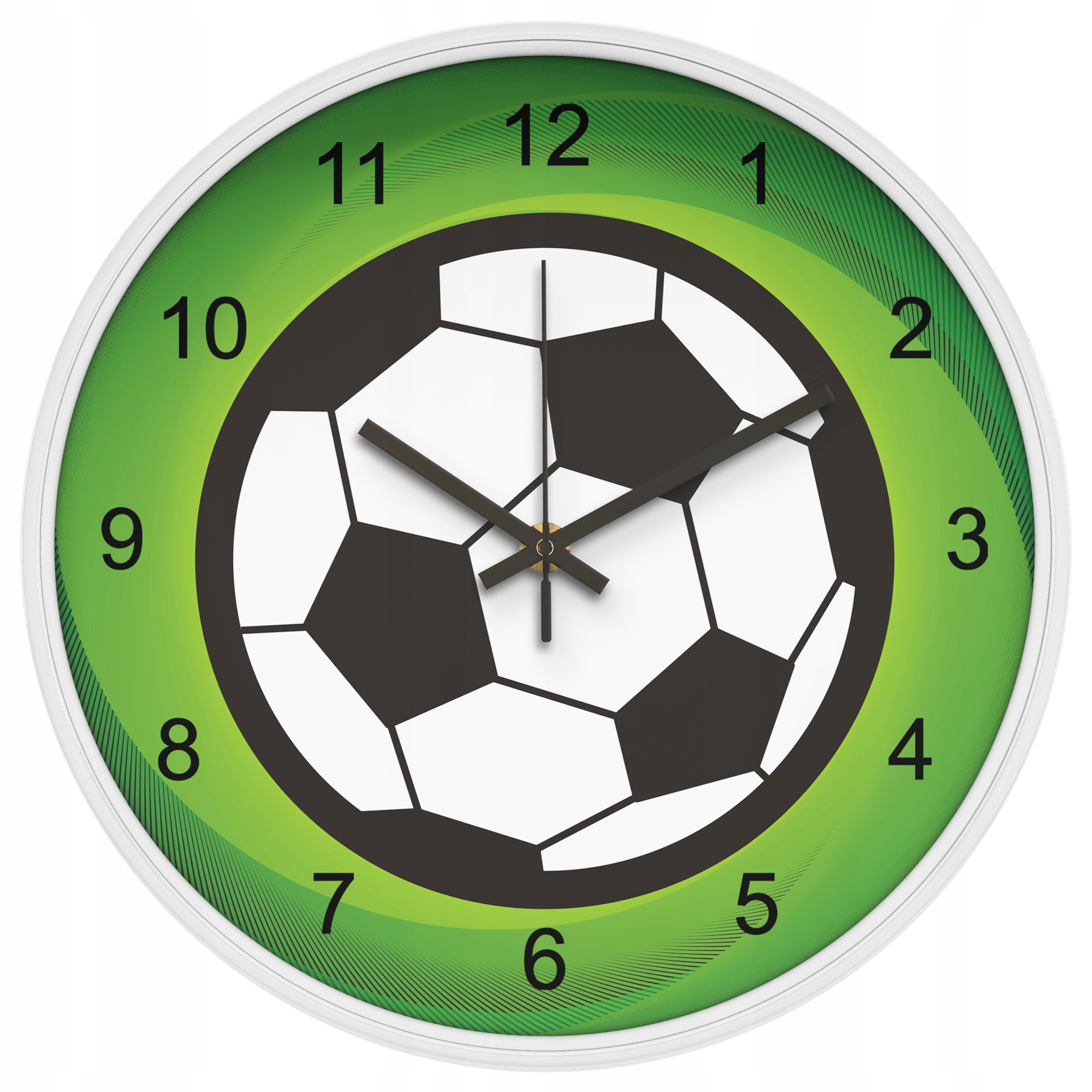 Zegar ścienny Piłka nożna boisko różne obudowy