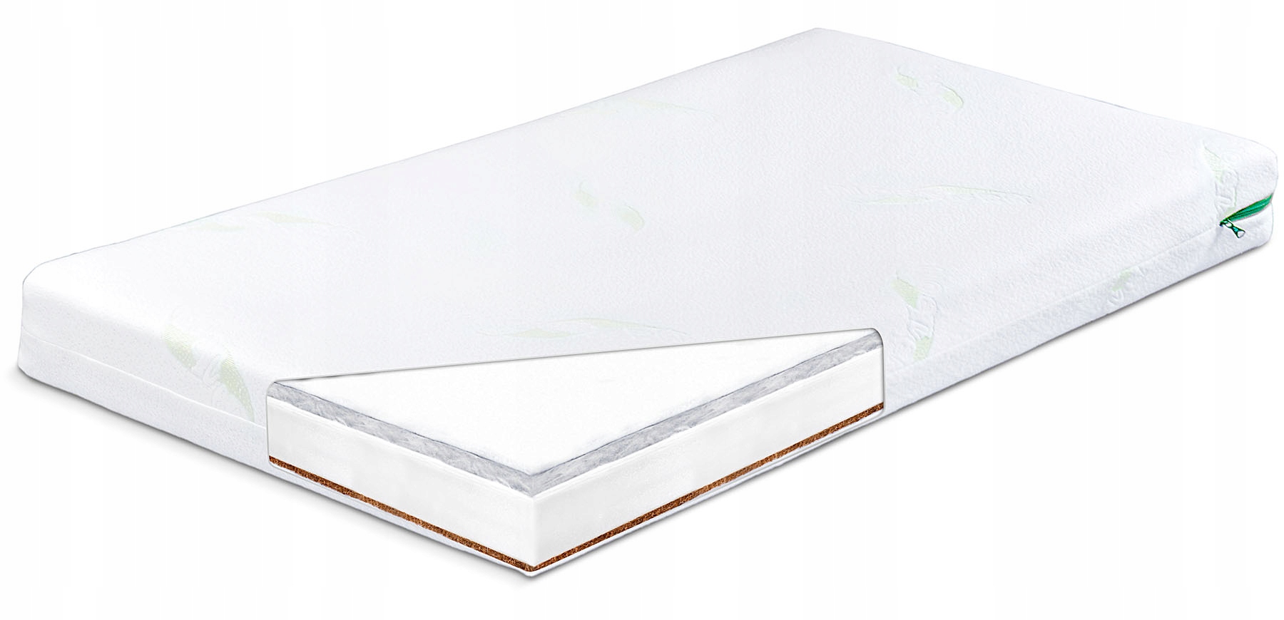 

Materac Gryka-pianka-kokos Luxe 120x60x11 Aloevera