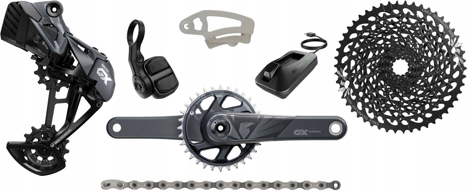 Sram Gx Eagle Axs Carbon 32T 175 mm 50T Boost Groupset kompletní sada