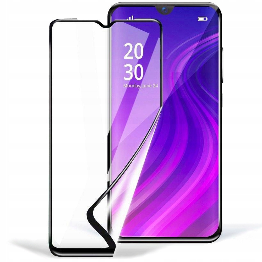 5D Full Glue Ceramic Glass do Samsung Galaxy A03 czarny