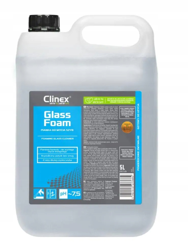 

Clinex Glass Foam Pianka do mycia szyb luster