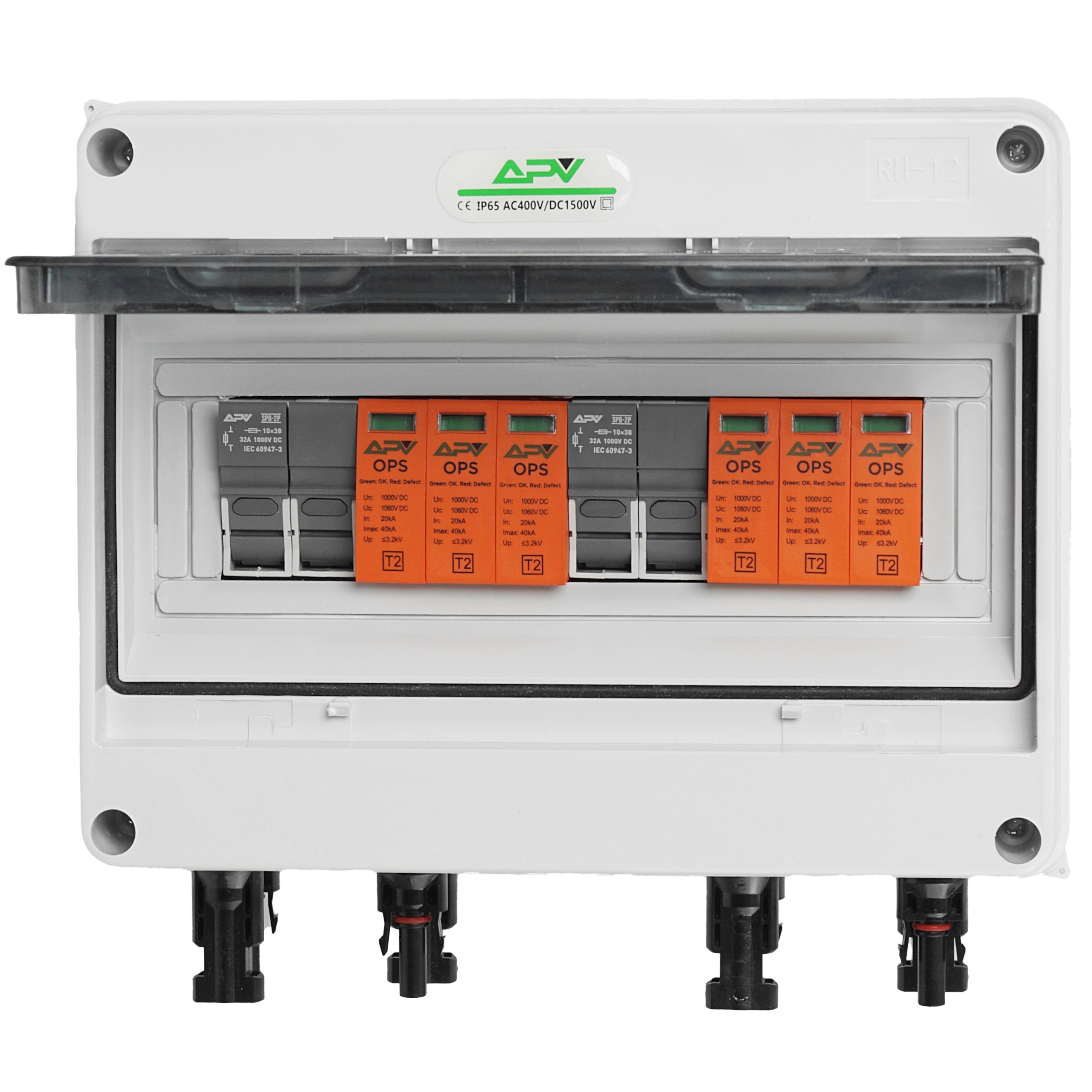 Rozdzielnica Pv 1000V DC 2 Stringi Fotowoltaika