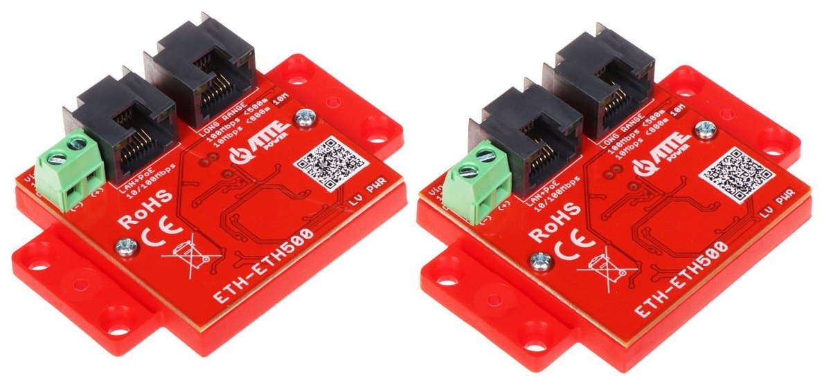 Extender ETHERNET+PoE ETH-ETH500-SET Atte