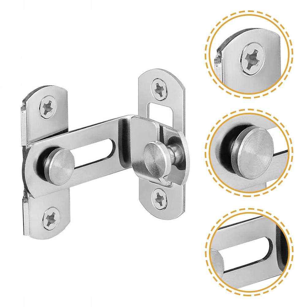 Zatrzask do drzwi stodoły Kłódka do bramy zewnętrznej Długość prowadnicy 7.5 m