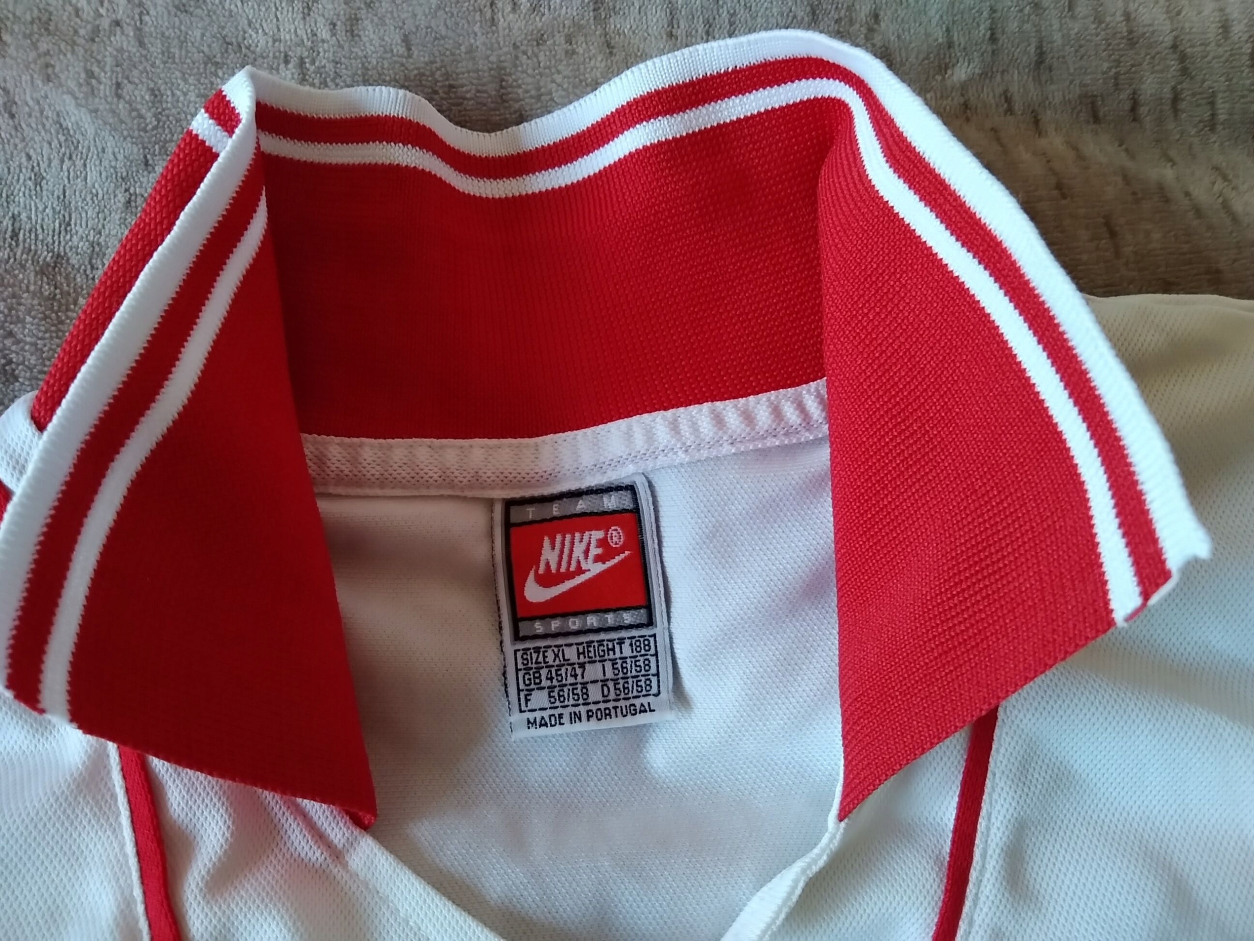 Koszulka Reprezentacja - POLSKA - 17 - NIKE - 1997 Rękaw długi rękaw