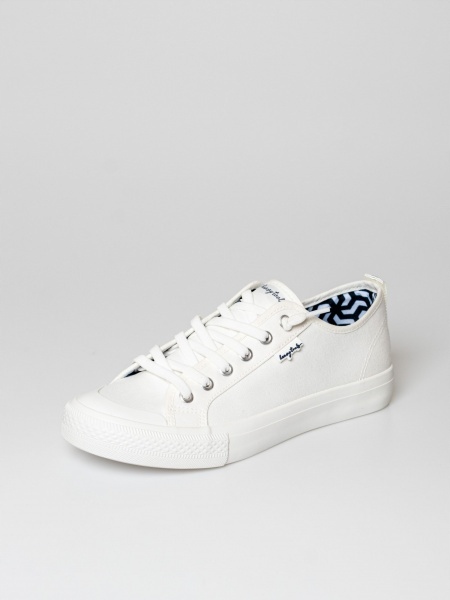 Heavy Tools Dámské Plátěné Boty Tenisky Uzille Bílá 36