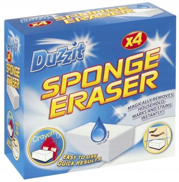 

Duzzit Sponge Eraser Magiczna Gąbka 4szt