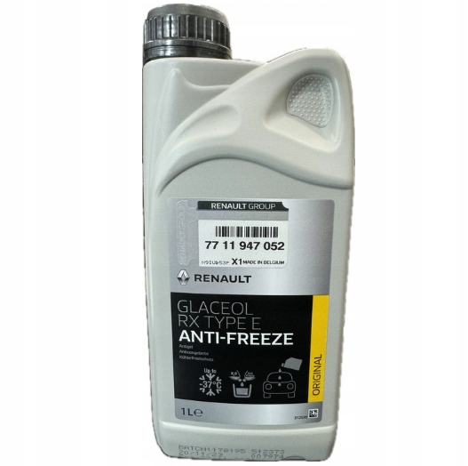 koncentrat płynu do chłodnicy Renault Dacia Type E Oe 771947052