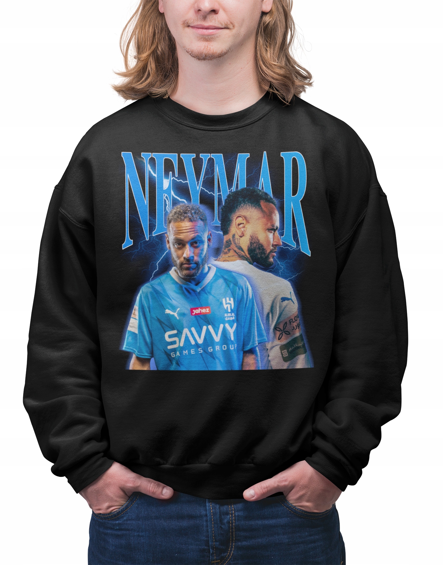 Mikina Fotbal Fotbalista Neymar Junior