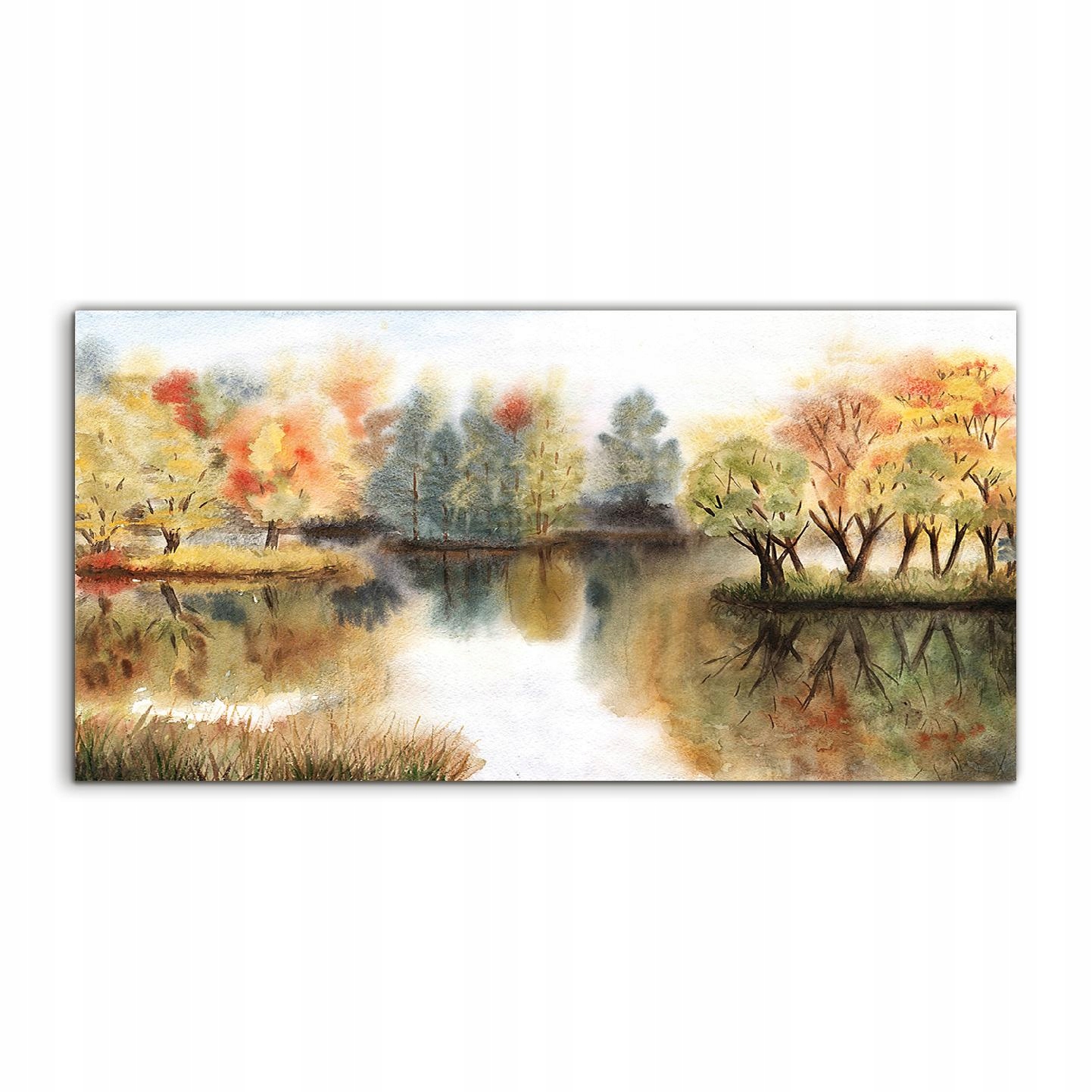 

Obraz akryl 140x70 ścienny Akwarele Jesień wiszący