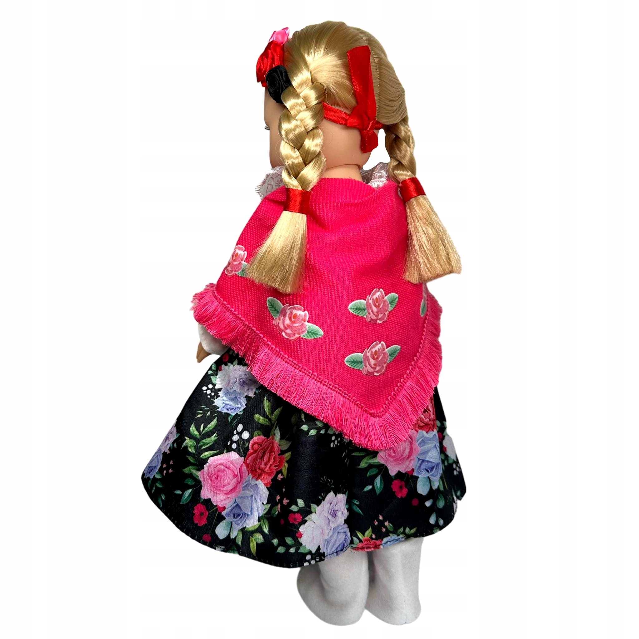 LALKA GÓRALKA W STROJU LUDOWYM BOBAS INTERAKTYWNA MÓWI ŚPIEWA PO GÓRALSKU Minimalny wiek dziecka 1