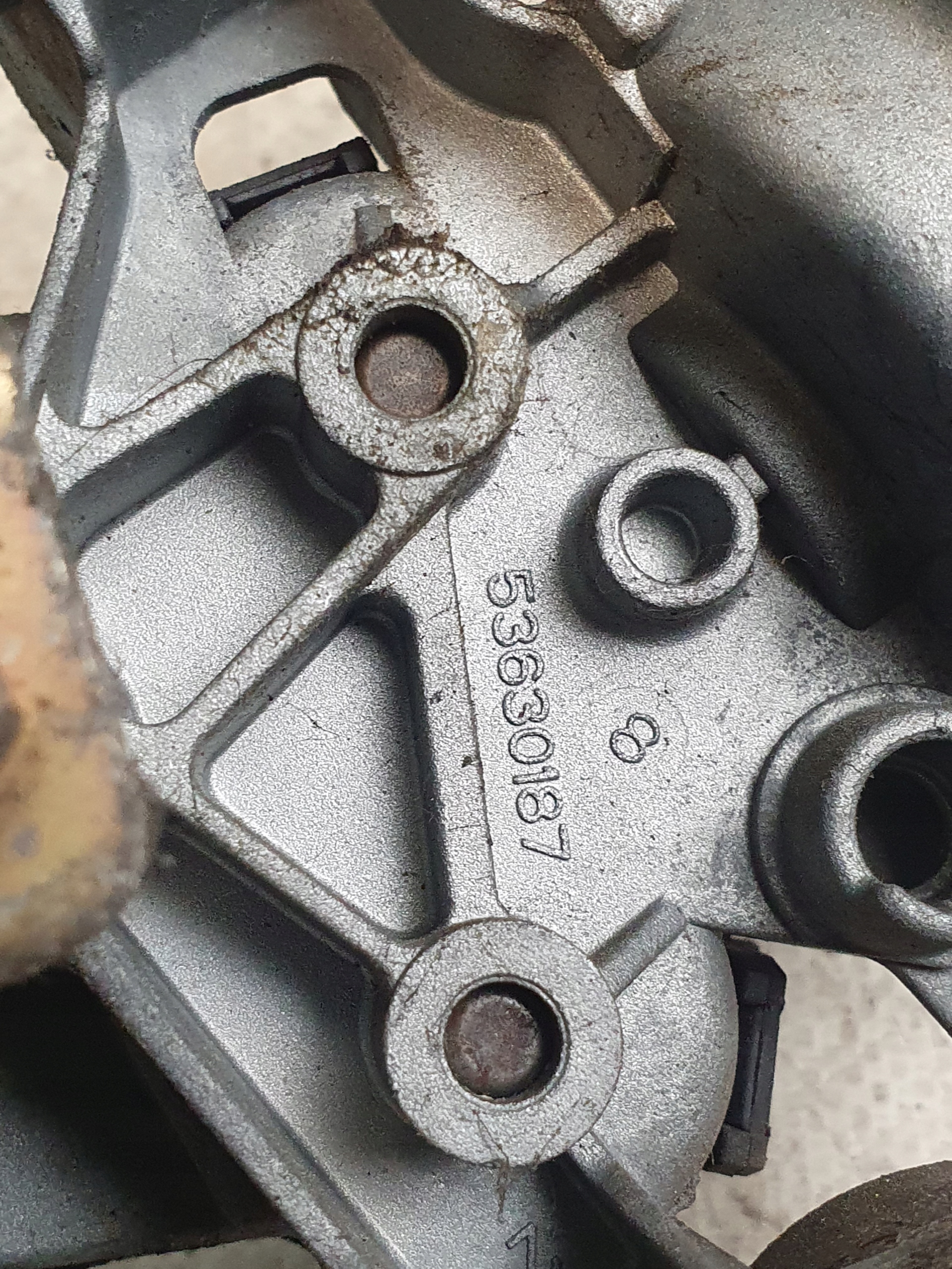 mini motor wiper mechanism front OE 53630187 CITROEN C3