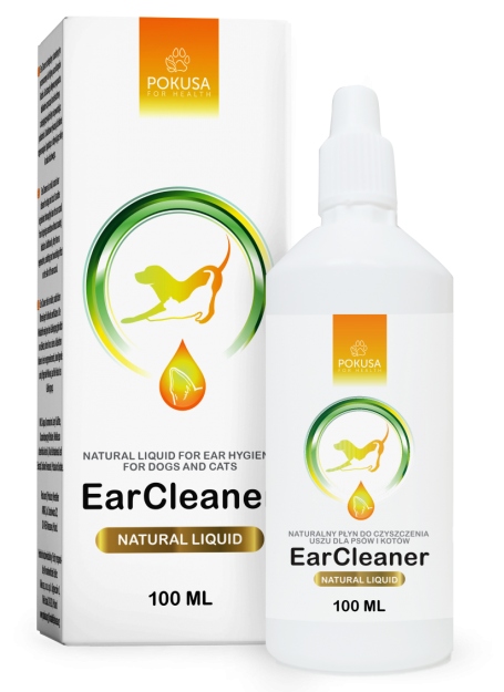 

Pokusa EarCleaner do higieny uszu psa kota 100ml
