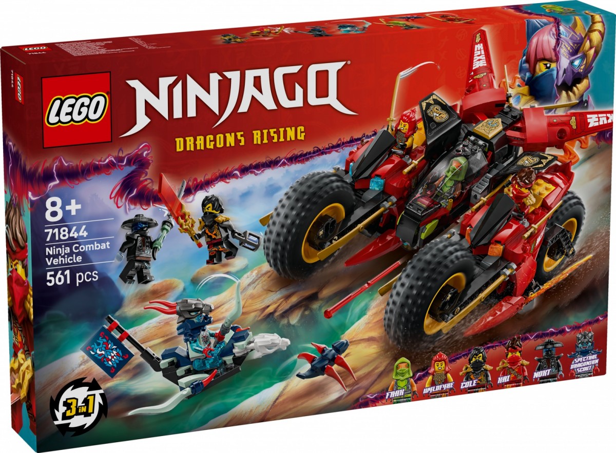 Lego Stavebnice Ninjago 71844 Bojové vozidlo nindžů