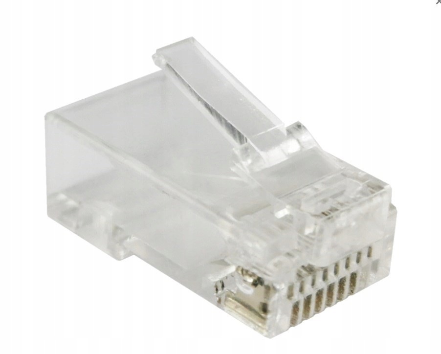 Alantec Wtyk przelotowy RJ45 Utp kat.5e (op.100 szt)
