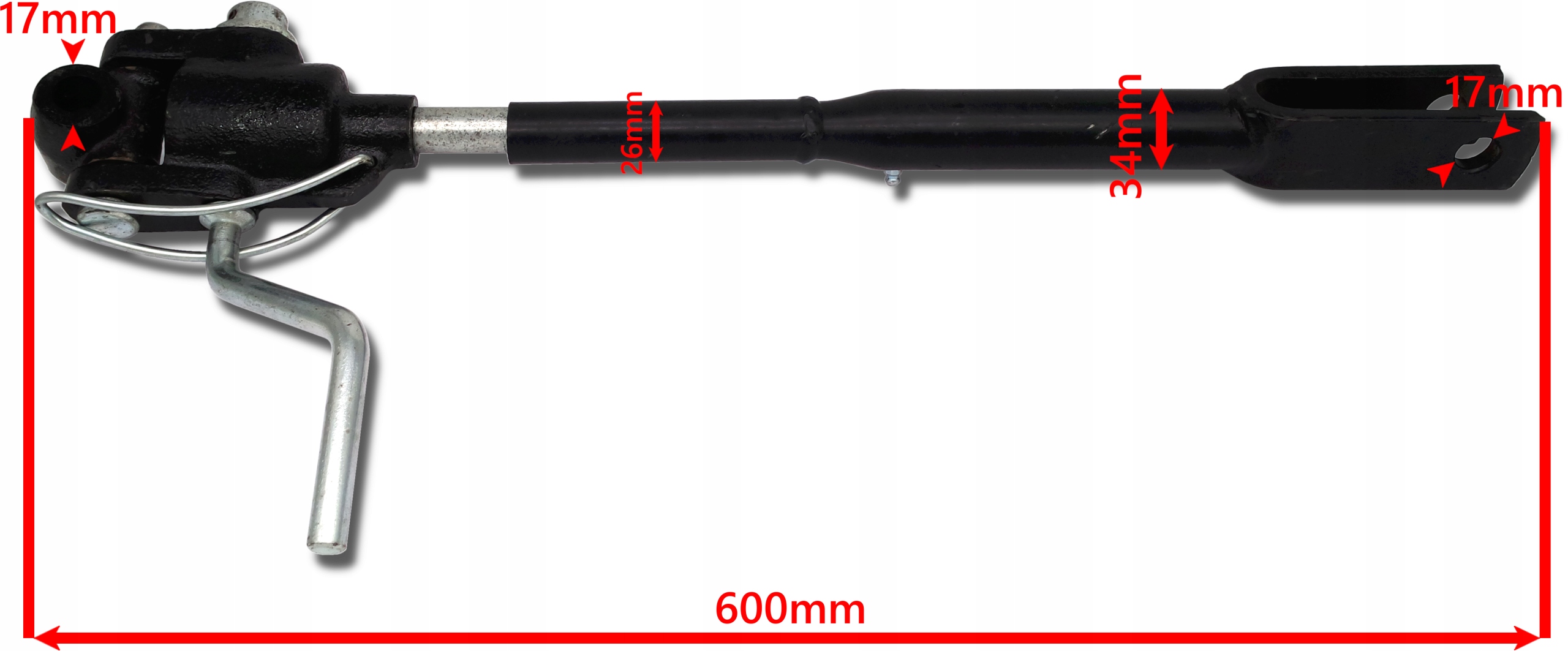 WIESZAK PRAWY KOMPLETNY Z KORBKĄ URSUS MF-3 MASSEY Producent części SM