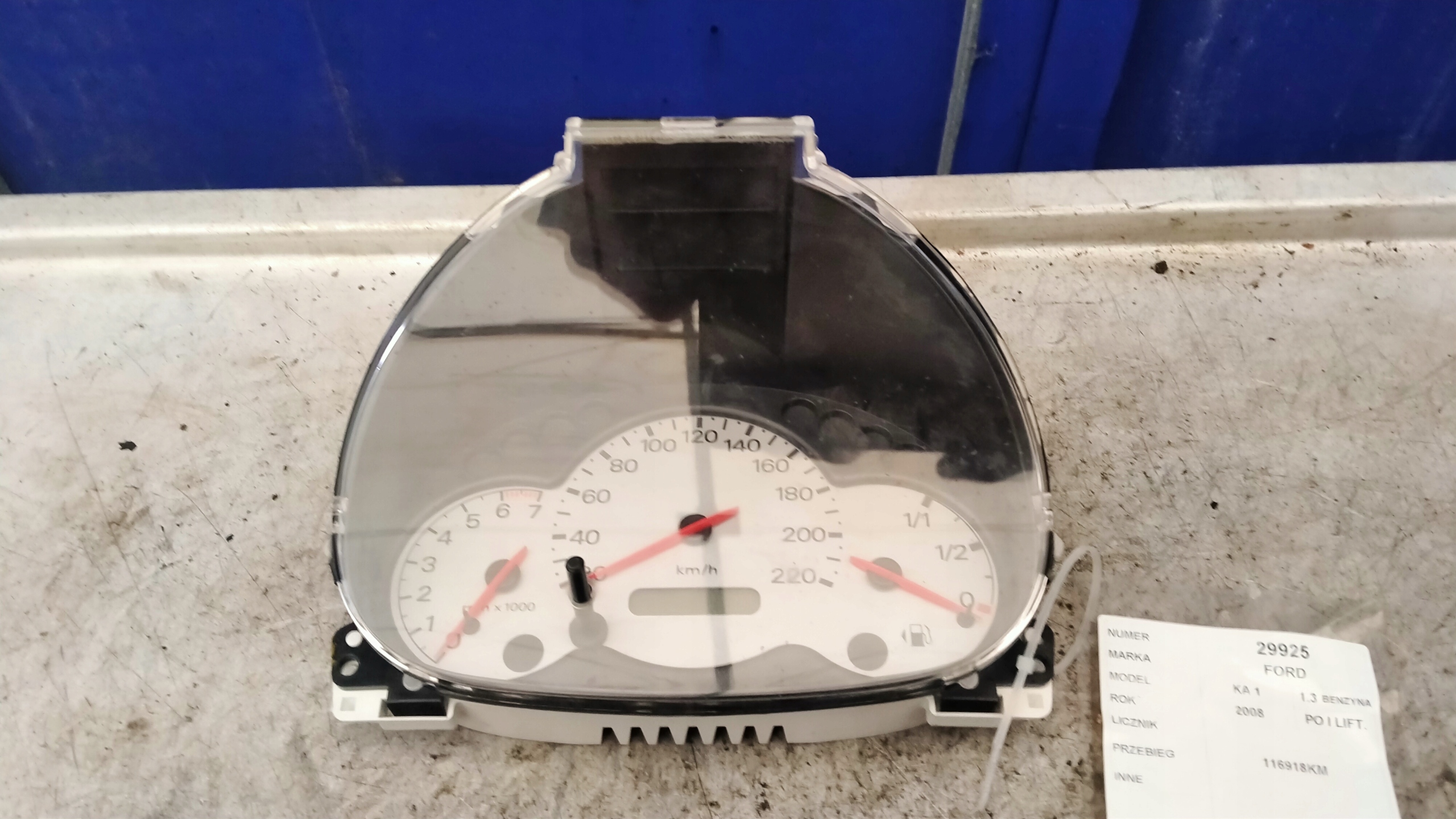 Ford KA dials 3S5T-10849-AH
