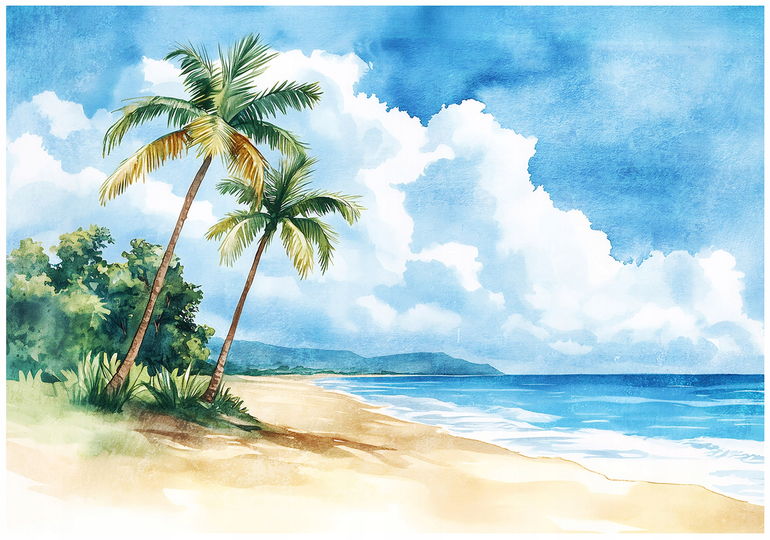 Fototapeta Pláž Palmy Príroda Krajina Tapeta Do Spálne 312x219