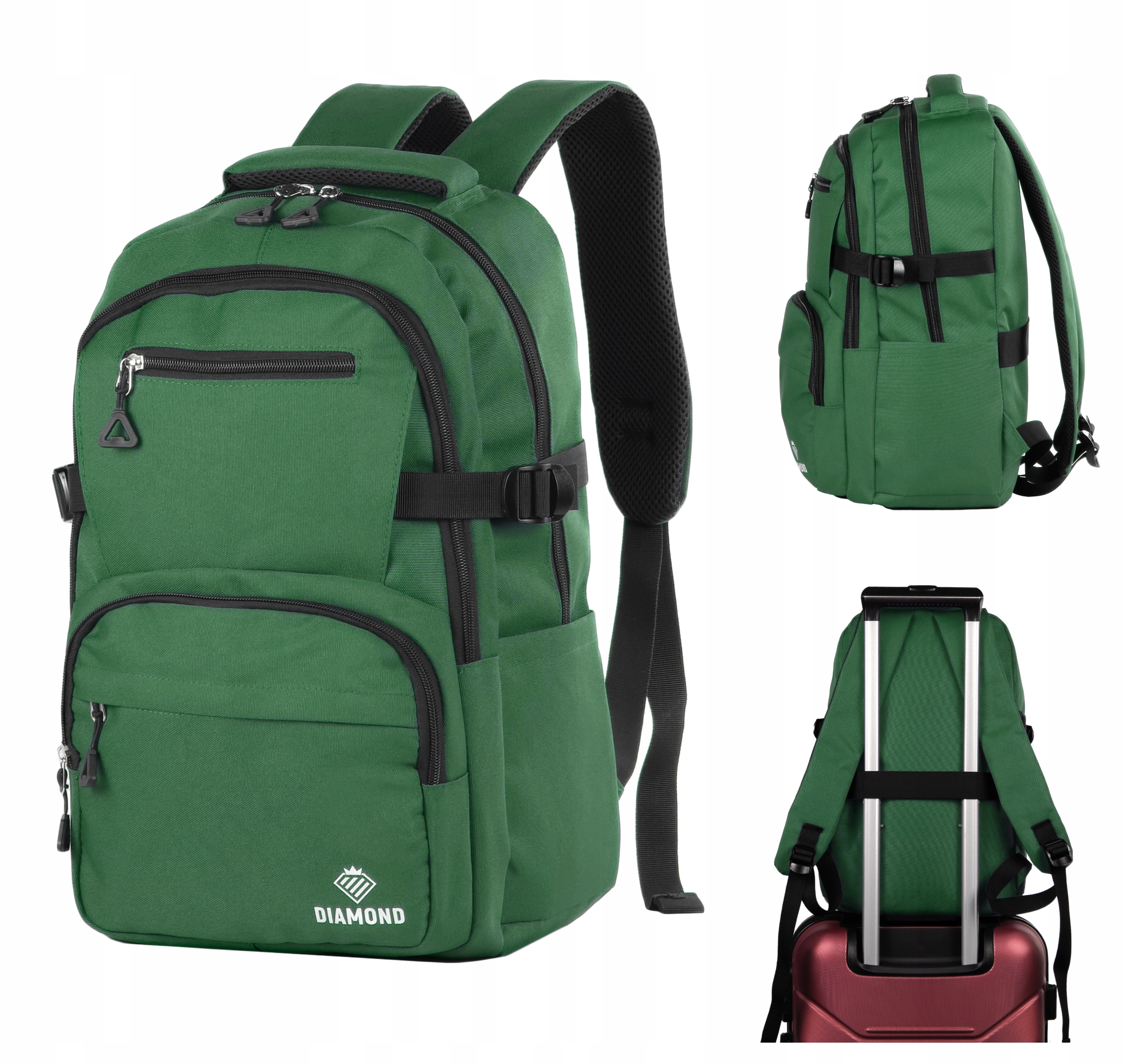 Plecak do samolotu Podróżny Miejski bagaż podręczny Kabinowy lekki Diamond