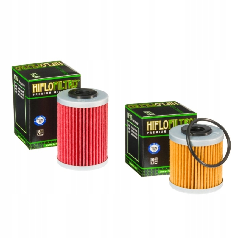 Zestaw filtrów oleju HF155 HF157 Ktm Exc Sx 400 450 Duke 690