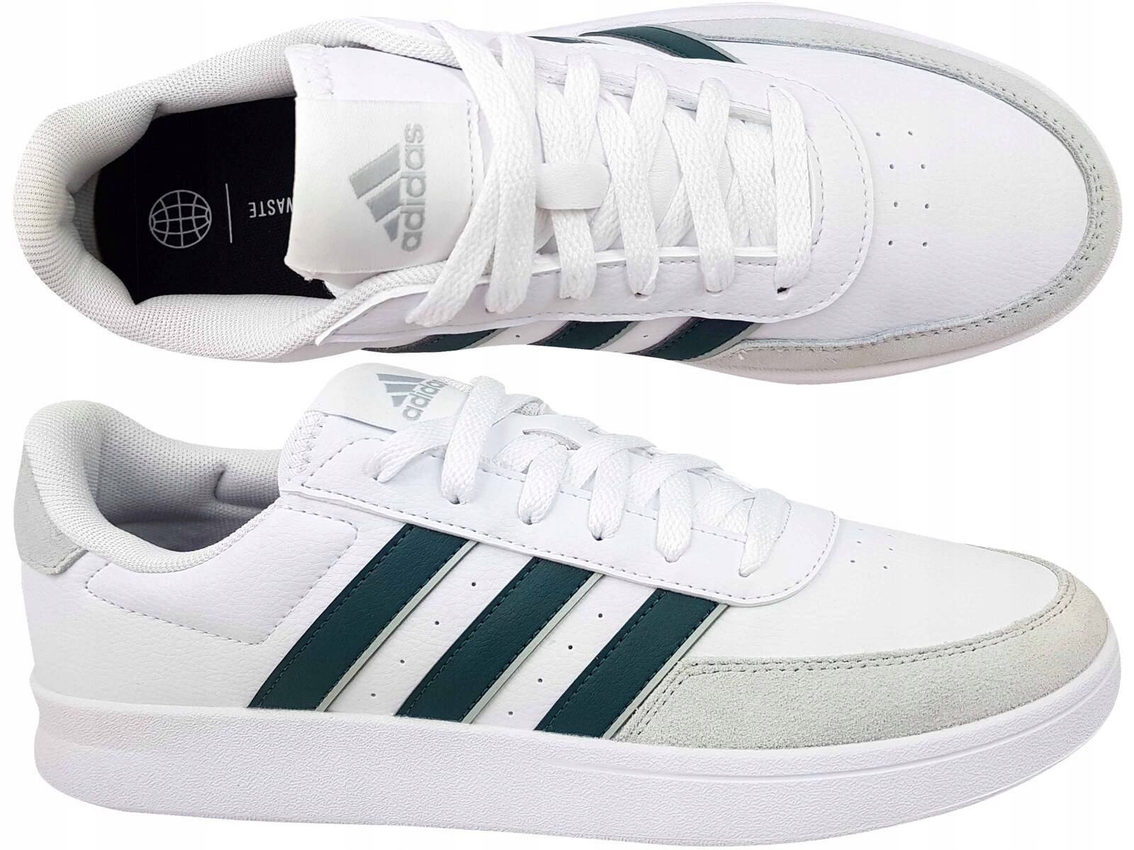 Adidas Breaknet ID9544 Buty Męskie Trampki Białe