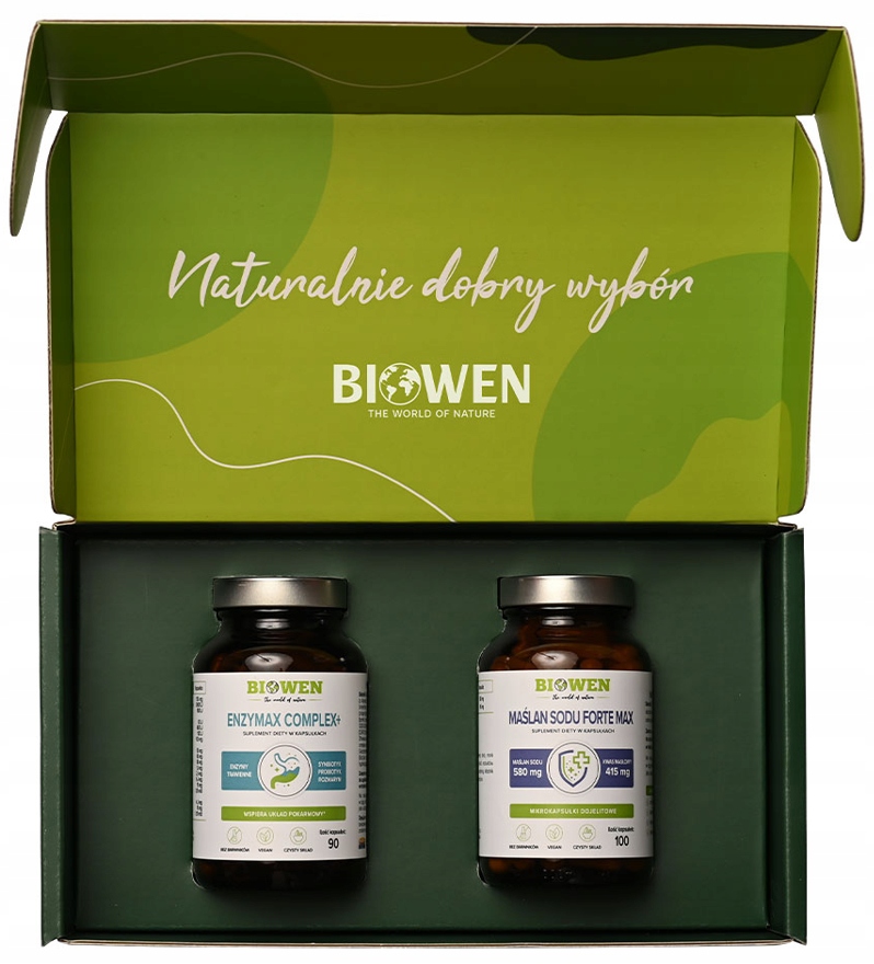 Biowen Zestaw na Układ Pokarmowy Mikroflora Jelita Trawienie Wchłanianie