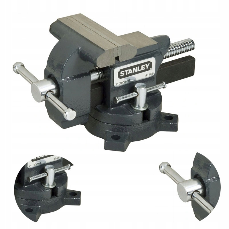 Стенлі слюсарні лещата поворотний легкий 115 мм / 4